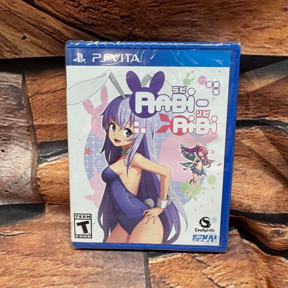 Rabi Ribi PS Vita PlayStation Vita Game New Sealed Limited Run PAX Variant Cover